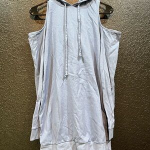 Pinkblush Blue Maternity Hoodie